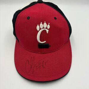 Vintage UC Bearcats Steve And Barry’s Fitted Hat With Unknown Signature